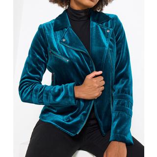 Joe Browns Kurze Velours Bikerjacke  