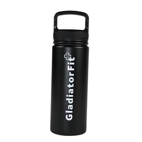 GladiatorFit  Bouteille gourde fitness isotherme 500ml en inox 