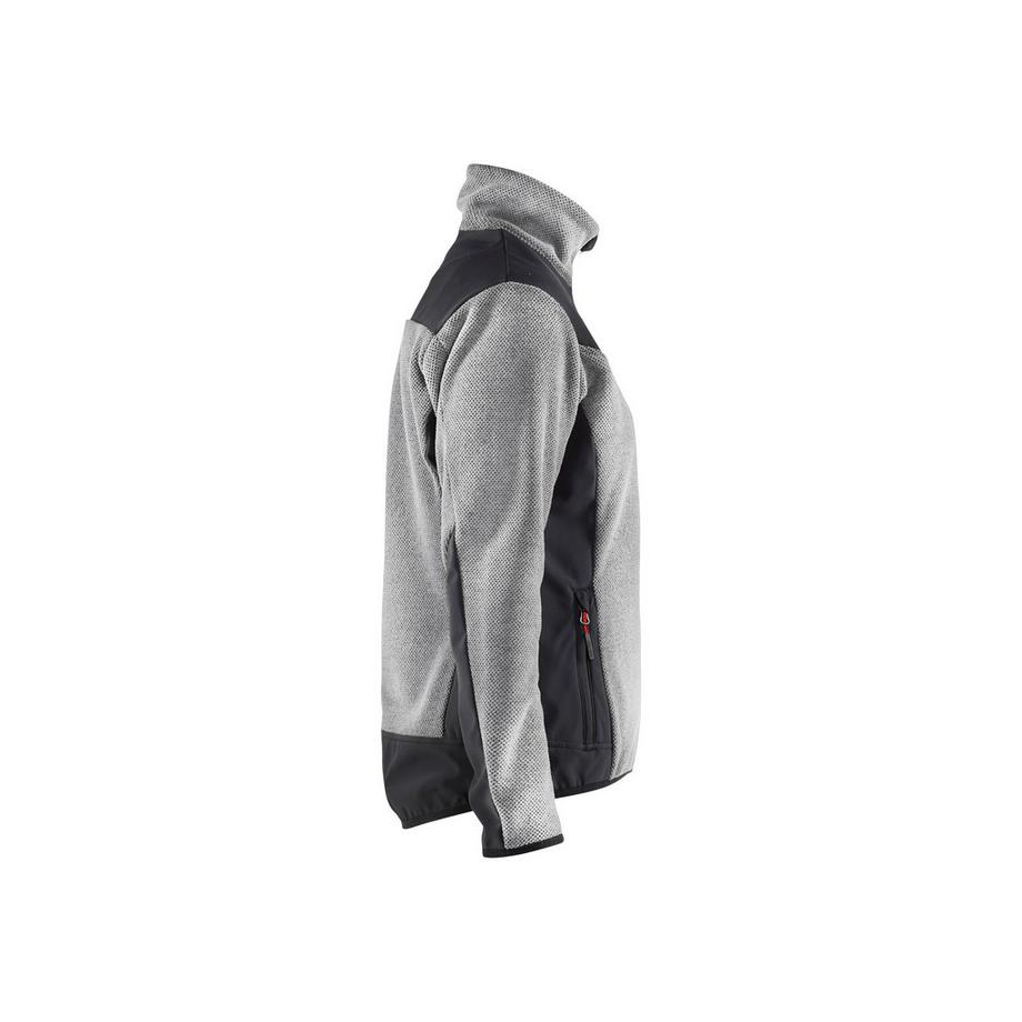 Blaklader Bakader Full Zip Fleece Strickjacke  