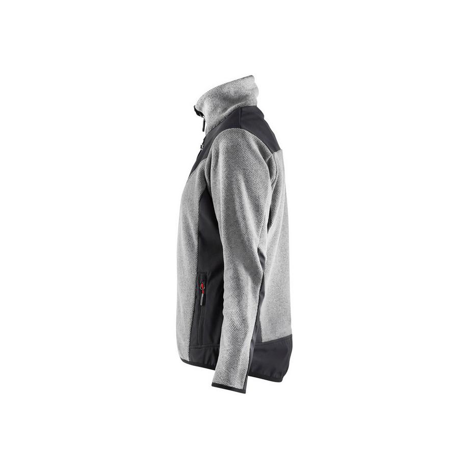 Blaklader Bakader Full Zip Fleece Strickjacke  