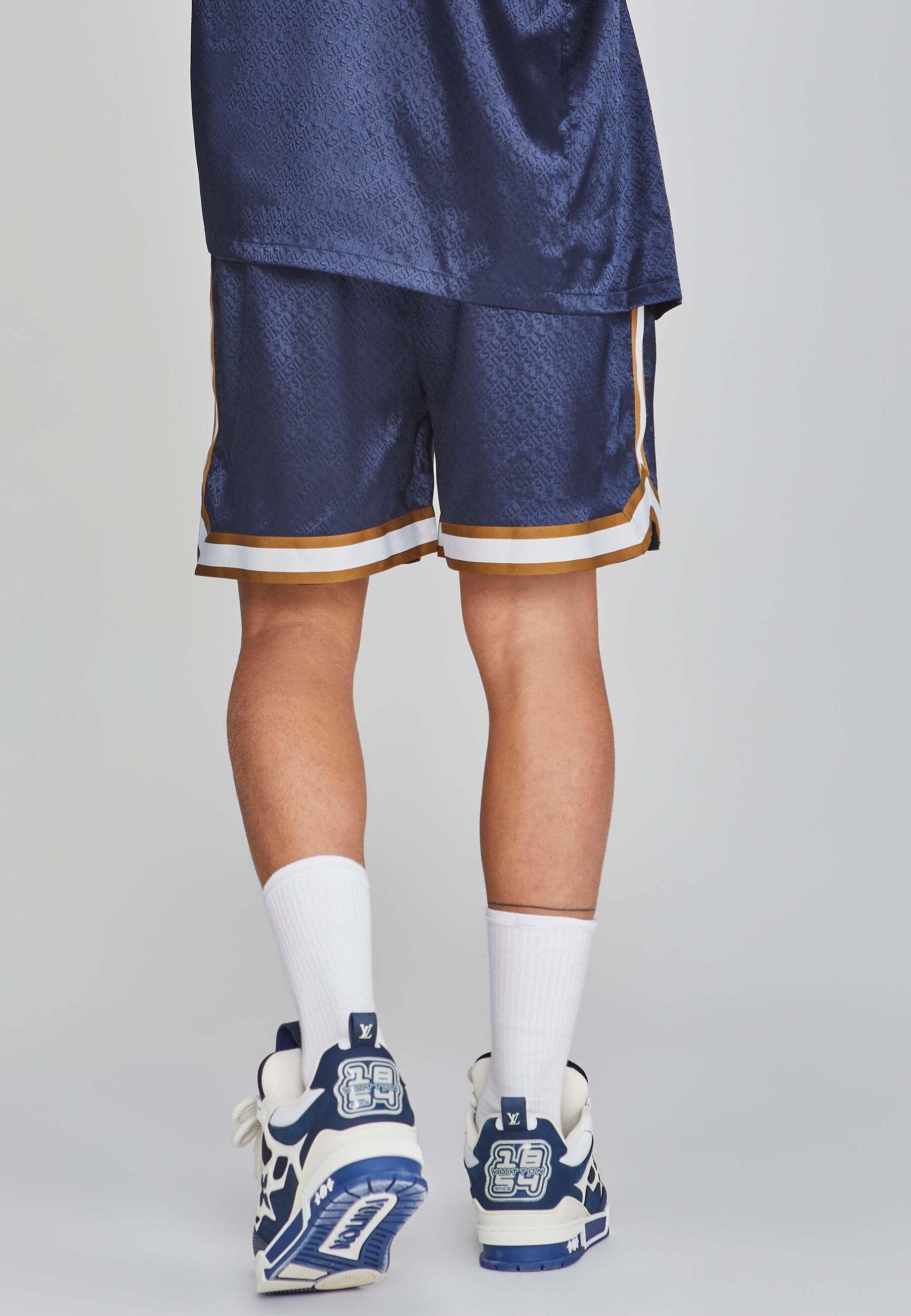 Sik Silk  Shorts Resort Shorts in Navy 