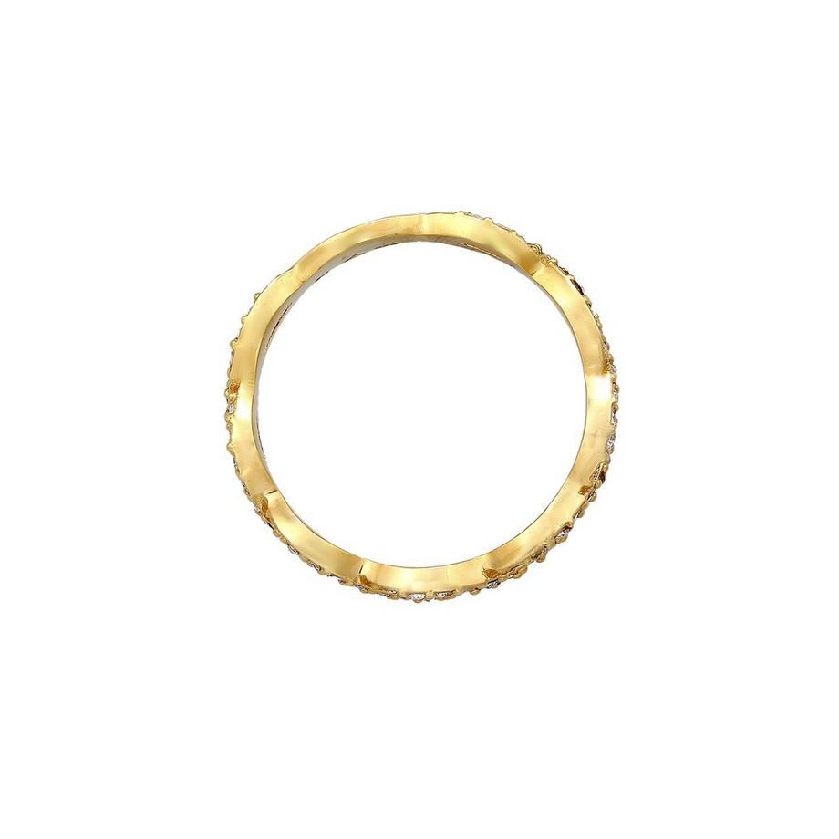 Elli  Bague Infinity Kristalle Unendlichkeit Liebe 925 Silber 