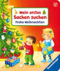 Mein erstes Sachen suchen: Frohe Weihnachten Grimm, Sandra; Gruber, Denitza (Illustrationen) Gebundene Ausgabe 