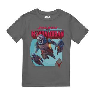 STAR WARS  Mandalorians Attack Boys TShirt 