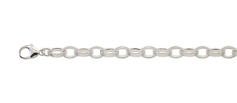 Image of Bracelet Nautica Silber 925, 7.1mm, 19cm Damen Silber 19cm
