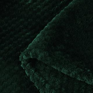 Alopini Coperta in pile super morbida e calda con motivo a nido d'ape  