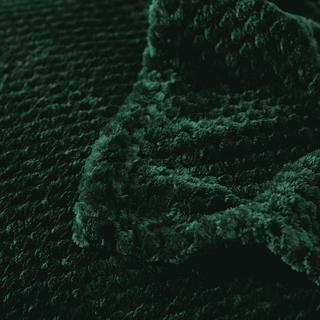 Alopini Coperta in pile super morbida e calda con motivo a nido d'ape  