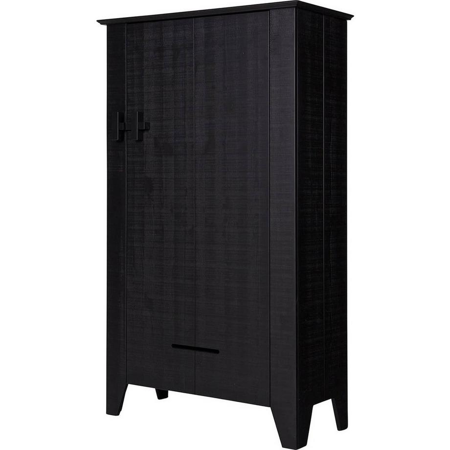 mutoni Bauernschrank Gijs Kiefer Schwarz (FSC)  