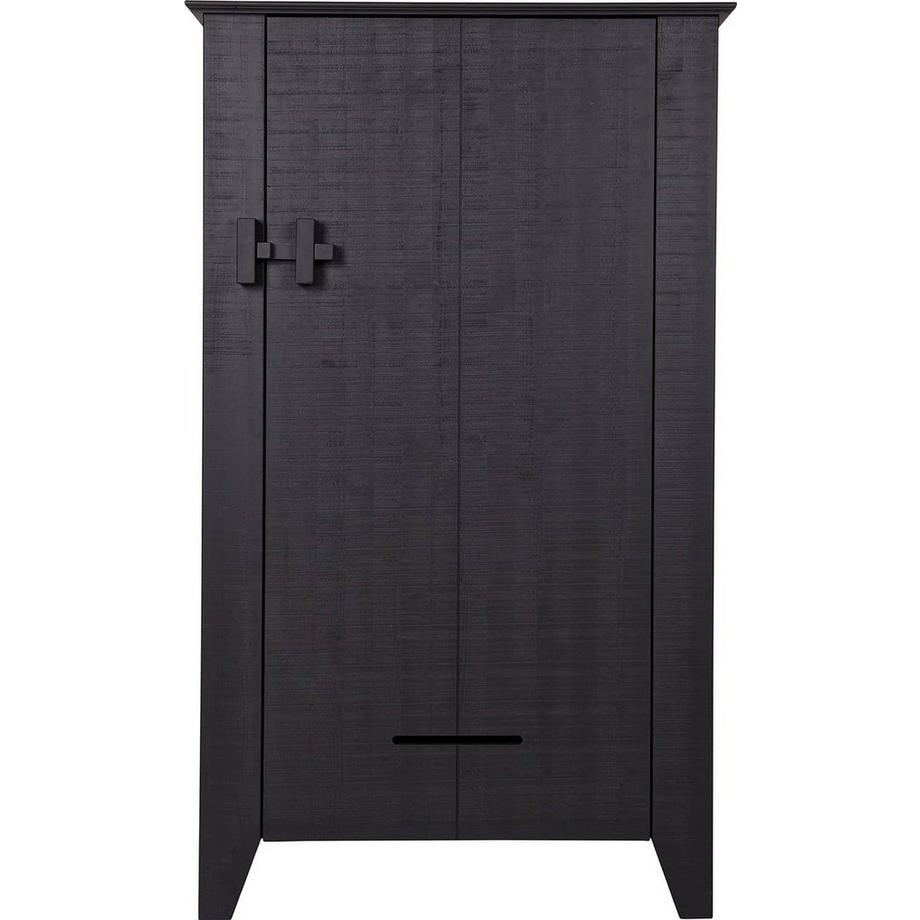 mutoni Bauernschrank Gijs Kiefer Schwarz (FSC)  