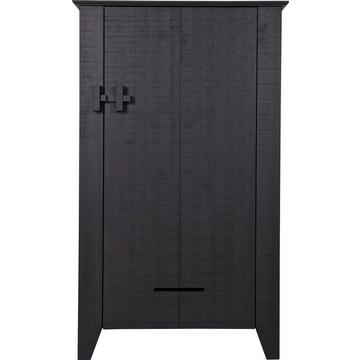 Armoire de ferme Gijs pin noir (FSC)