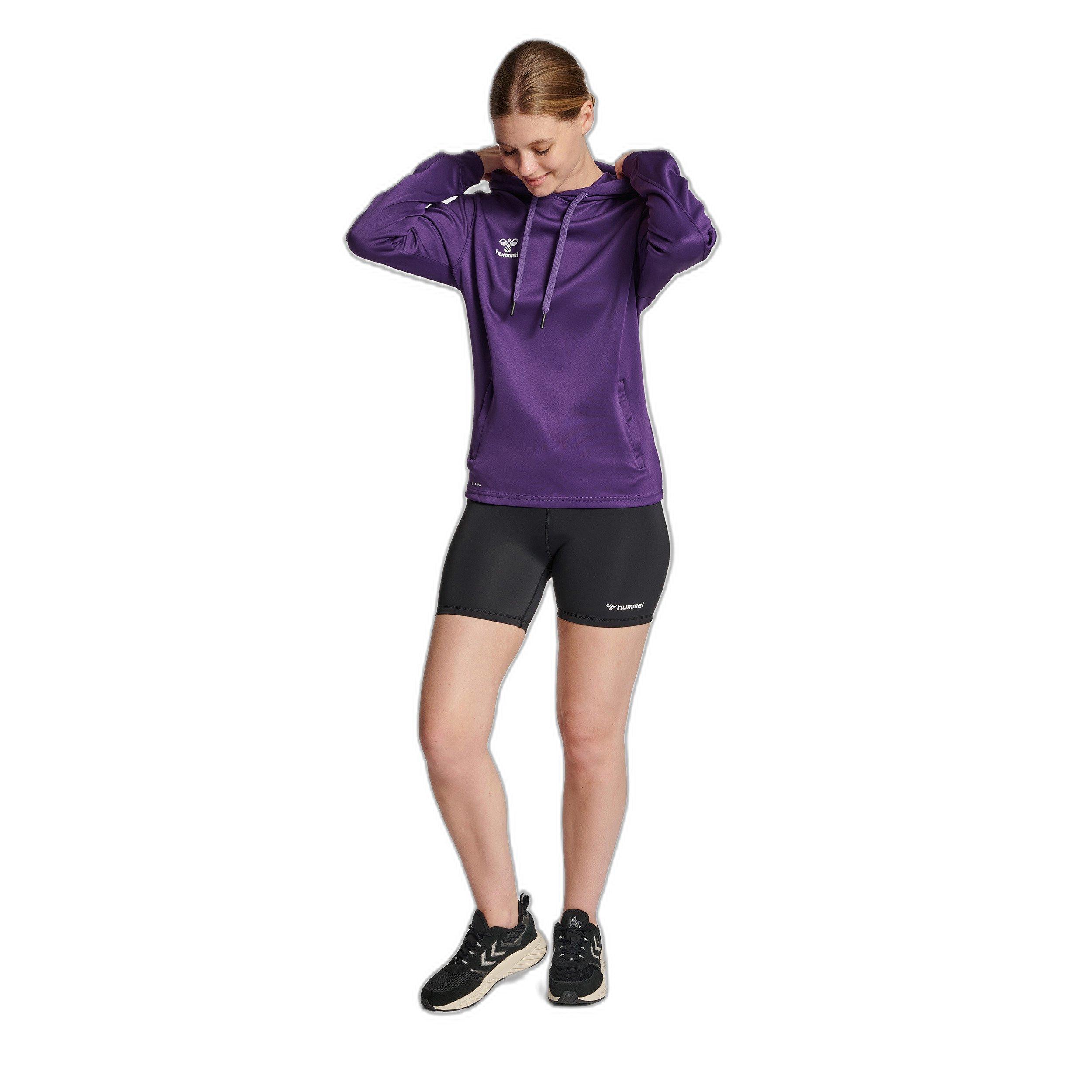 Hummel  poyester-kapuzen-sweatshirt, damen humme core xk 