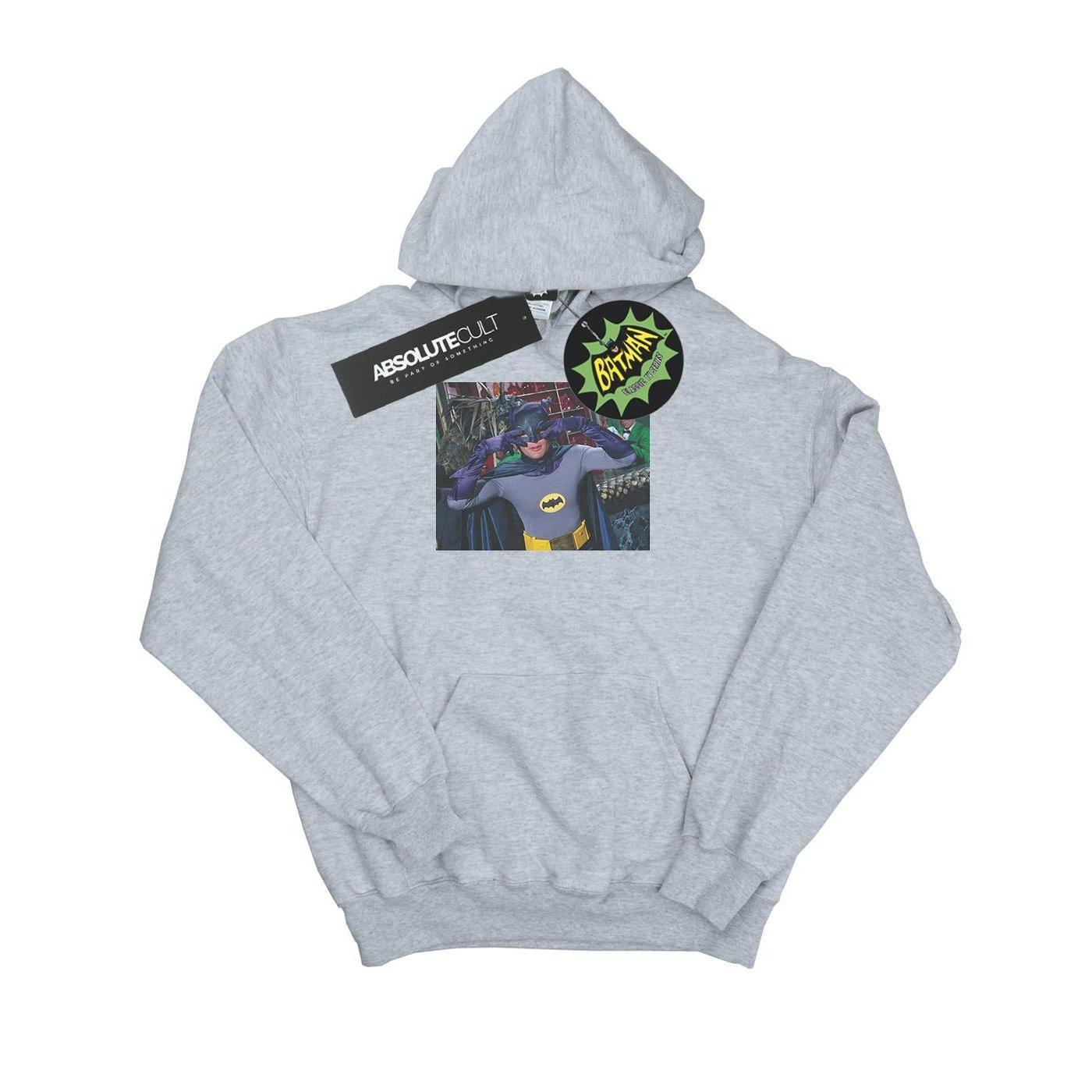Image of Batman Tv Series Batdance Photo Kapuzenpullover Herren Grau 3XL