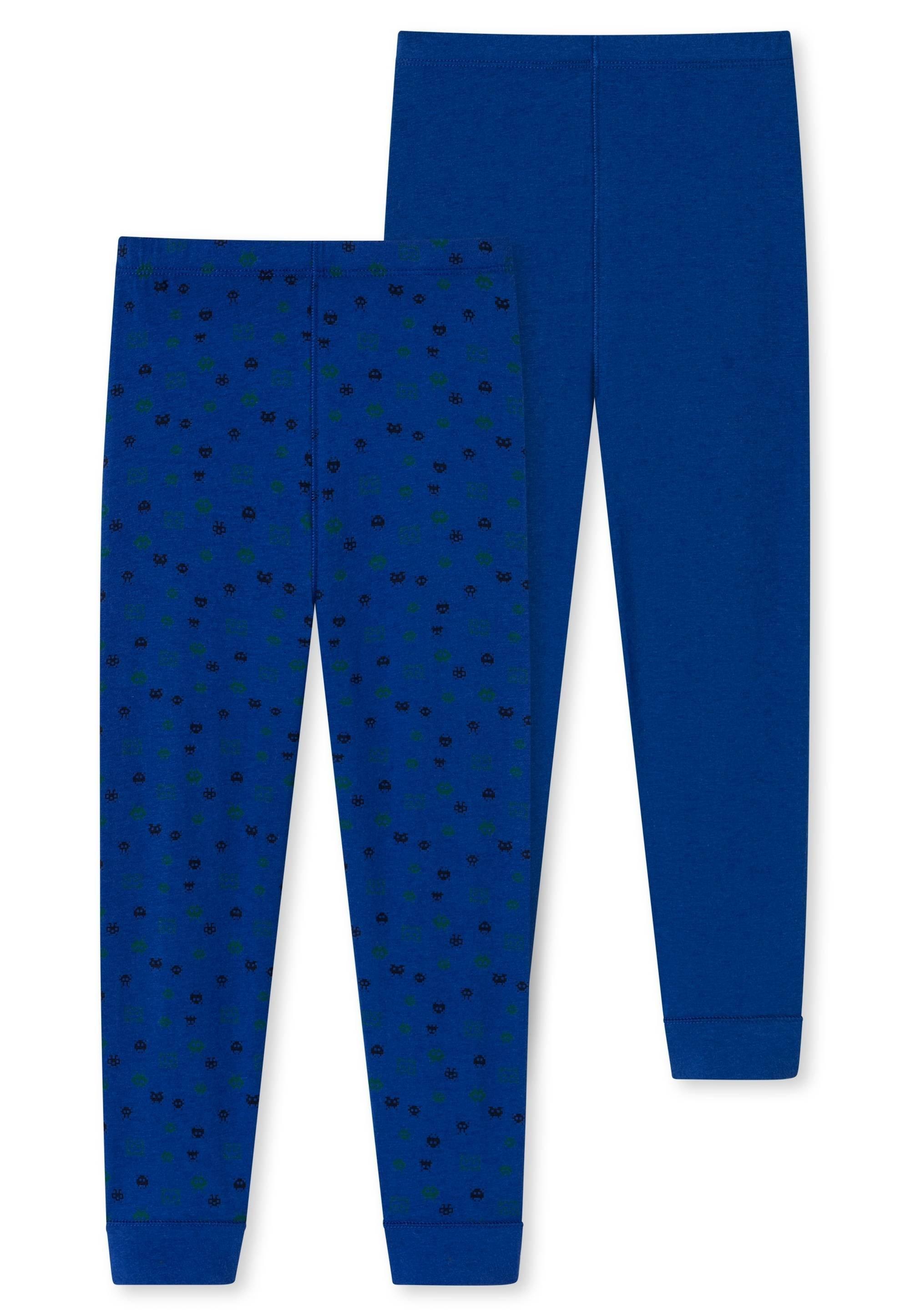 Image of Lange Unterhose Bequem Sitzend Jungen Blau 116