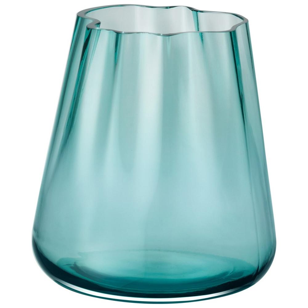 LSA International Lagoon Vase/Laterne H18.5cm - Meeresgrün  