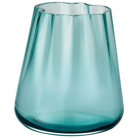 LSA International Lagoon Vase/Laterne H18.5cm - Meeresgrün  