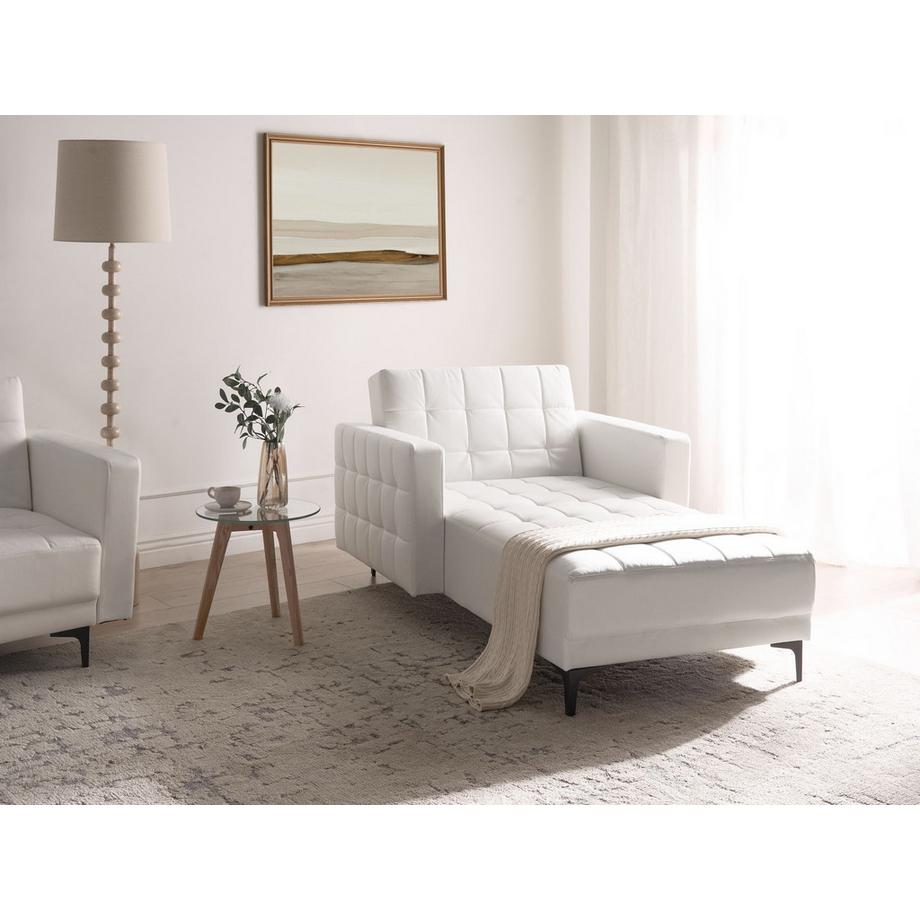 Beliani Chaiselongue aus Kunstleder  ABERDEEN  