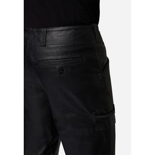 RICANO  Lederhose RT-105, Zimmermannshose im klassischem Straight Leg Cut 