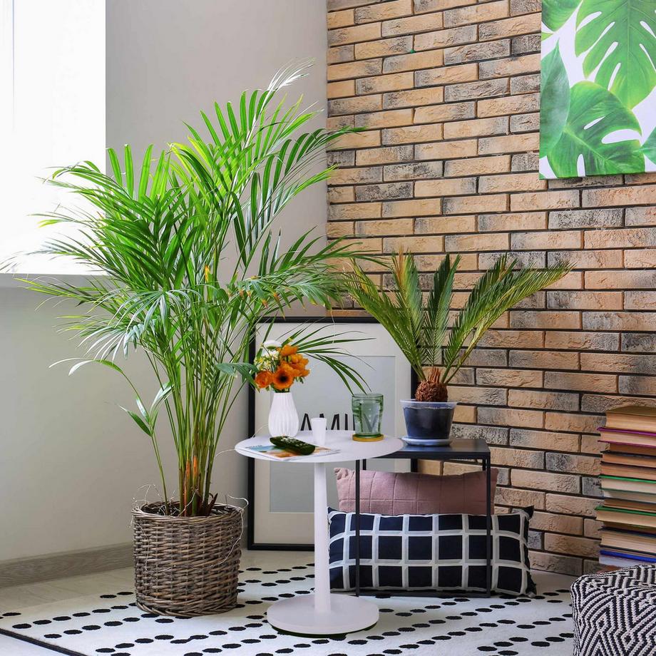 Northix Runder Couchtisch in Weiß  