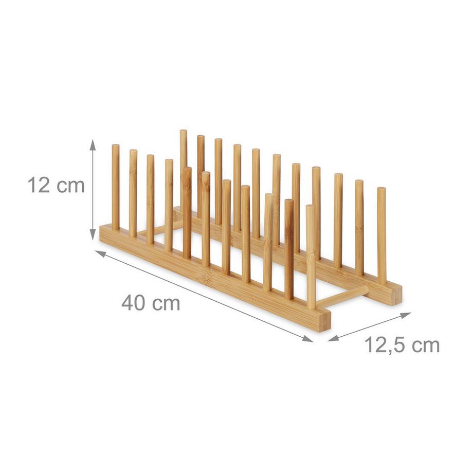 B2X set di 2 portapiatti in bambù  