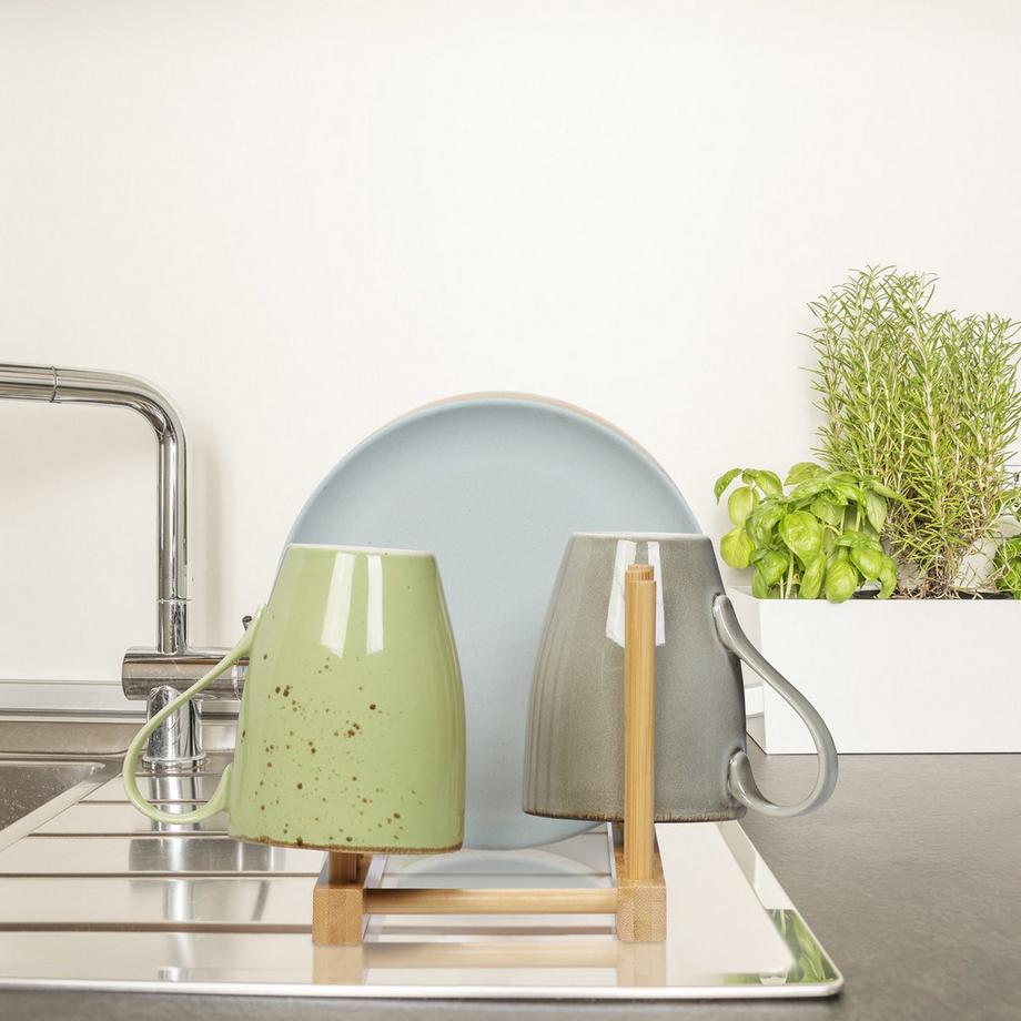 B2X set di 2 portapiatti in bambù  