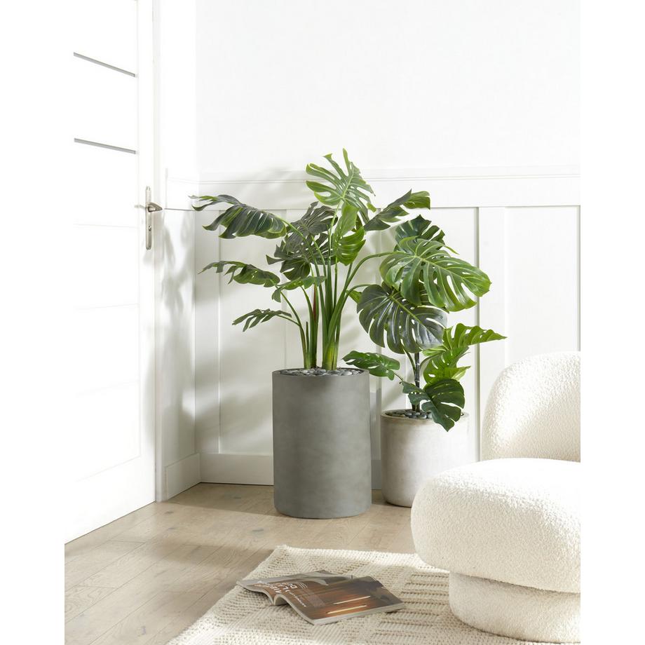 Beliani Vaso per piante en Fibra d'argilla  EUCOMMIA  