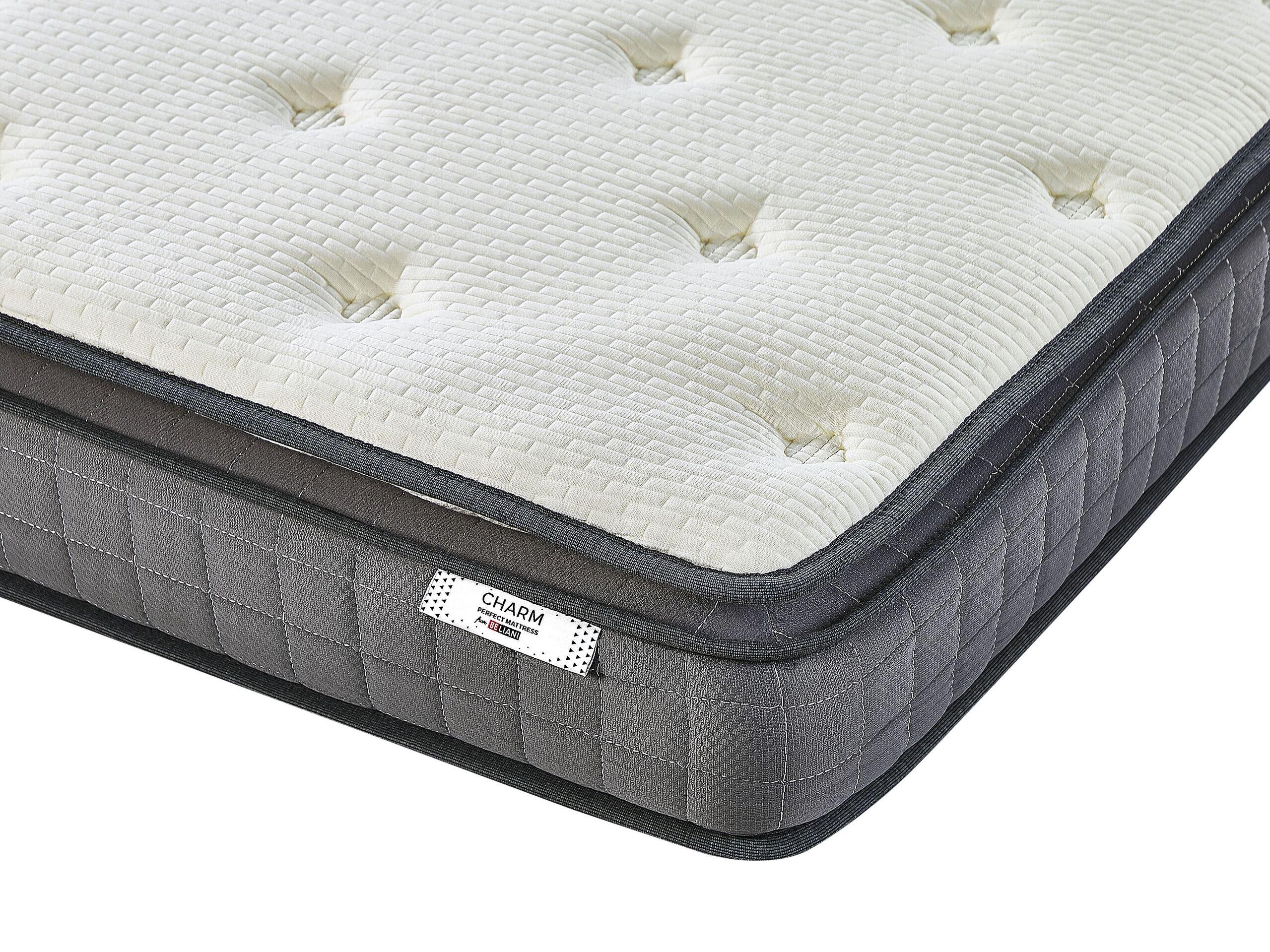 Beliani Matelas à memoire de forme en Polyester CHARM - Dur  