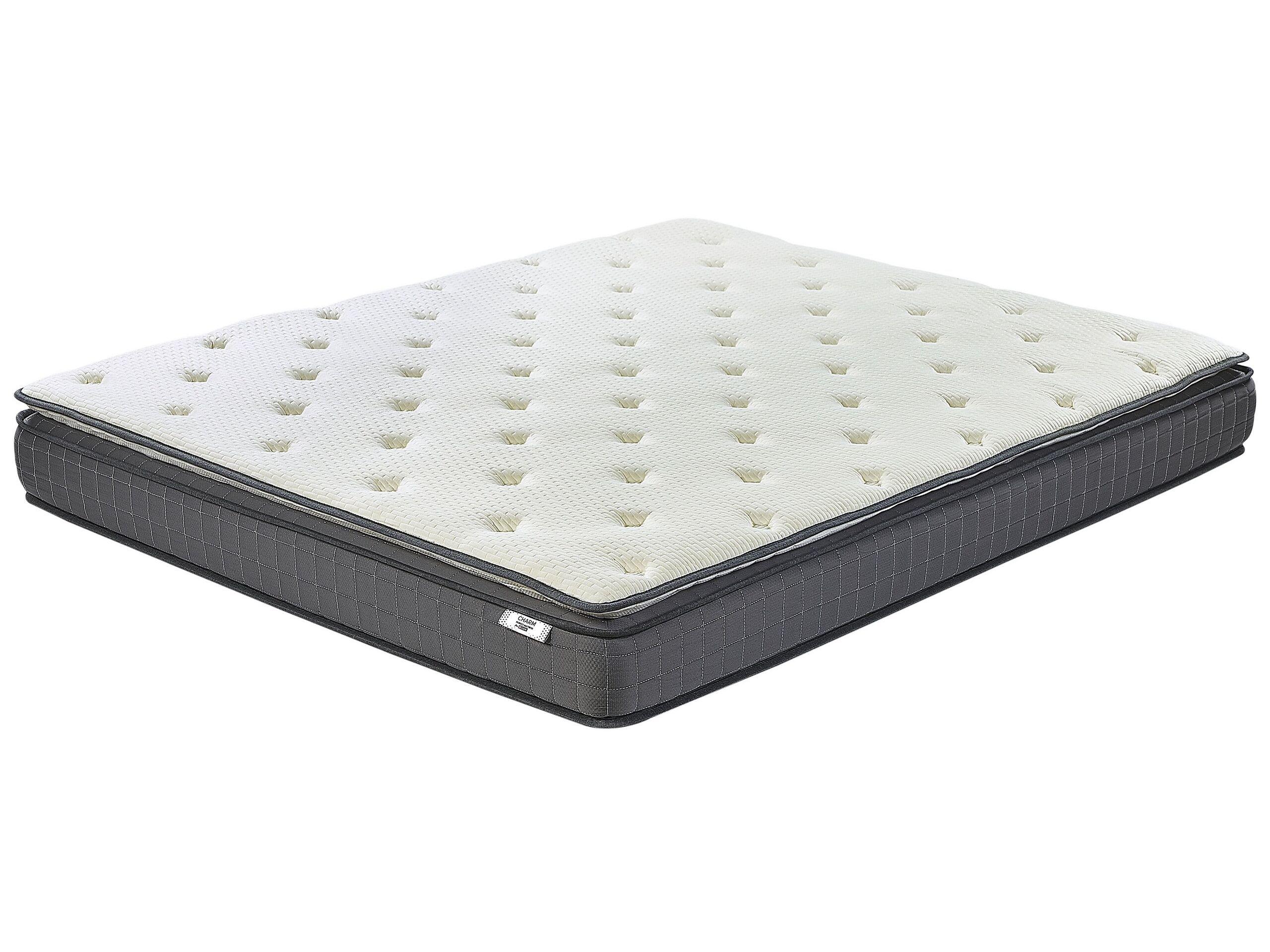 Beliani Matelas à memoire de forme en Polyester CHARM - Dur  