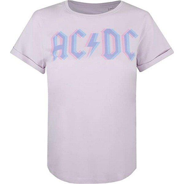 Image of Acdc Tshirt Damen Lavendel L