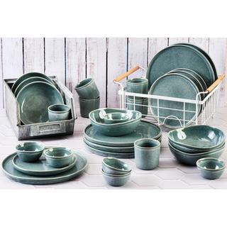 BJÖRN Set stoviglie MAGMA - 30 pezzi - cobalto  