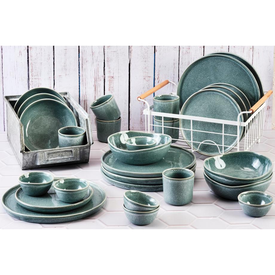 BJÖRN Geschirr-Set MAGMA - 30 Stück - Kobalt  