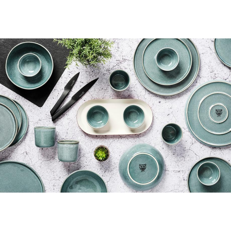 BJÖRN Geschirr-Set MAGMA - 30 Stück - Kobalt  