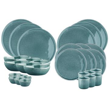 Set stoviglie MAGMA - 30 pezzi - cobalto