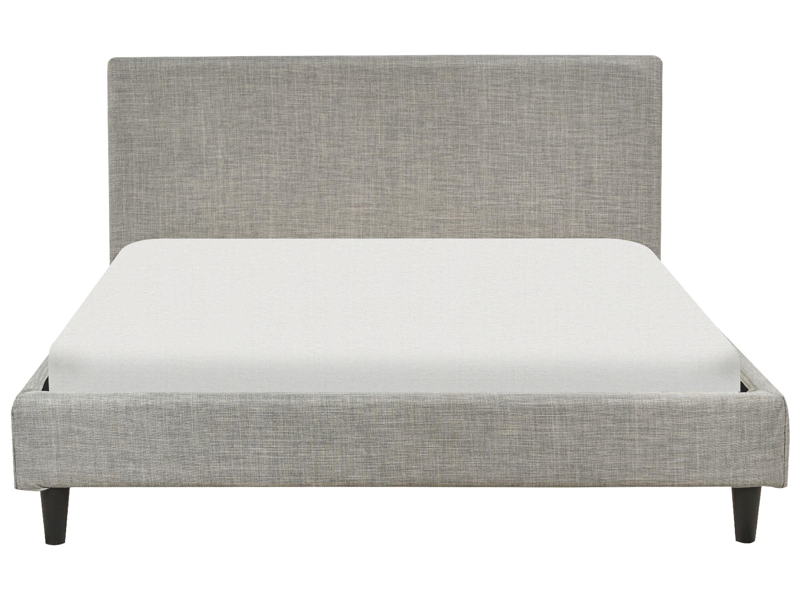 Beliani Bett mit Lattenrost aus Polyester Modern FITOU  