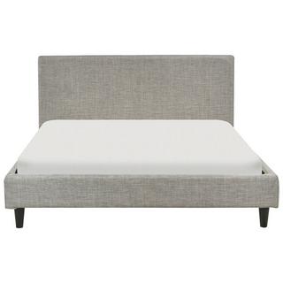 Beliani Bett mit Lattenrost aus Polyester Modern FITOU  