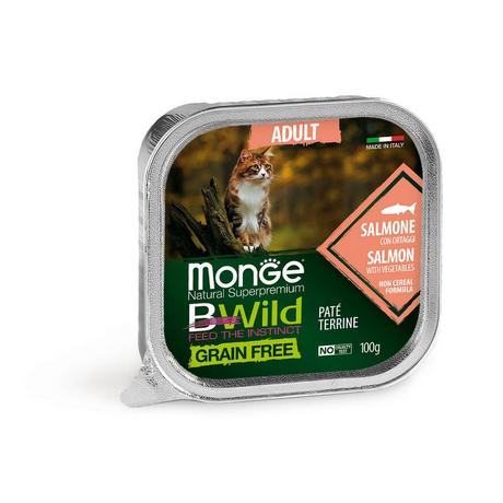 Monge  Bwild GF Salmone sterilizzato 