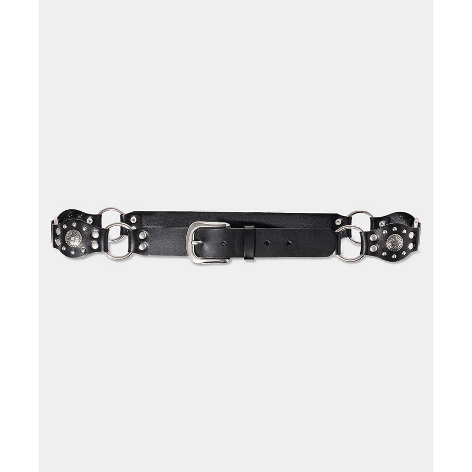 Ceinture Cuir Cloutée