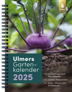 Ulmers Gartenkalender 2025 Kein Autor Copertina rigida 