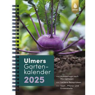 Ulmers Gartenkalender 2025 Kein Autor Copertina rigida 