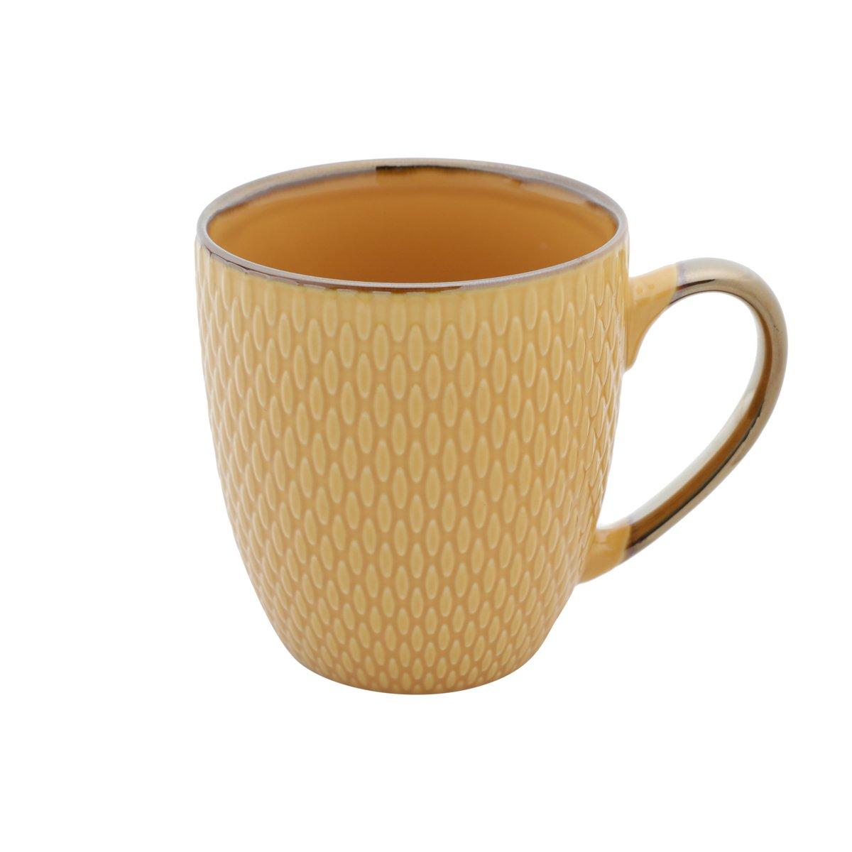 Wolff Tasse en porcelaine Jaune 400ml.  