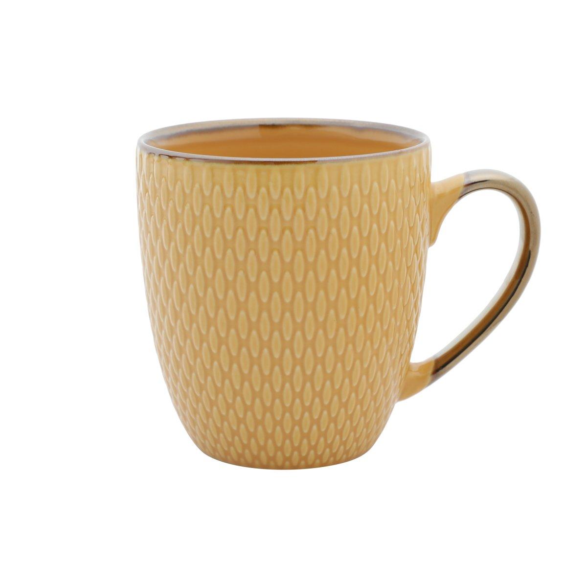 Wolff Tasse en porcelaine Jaune 400ml.  