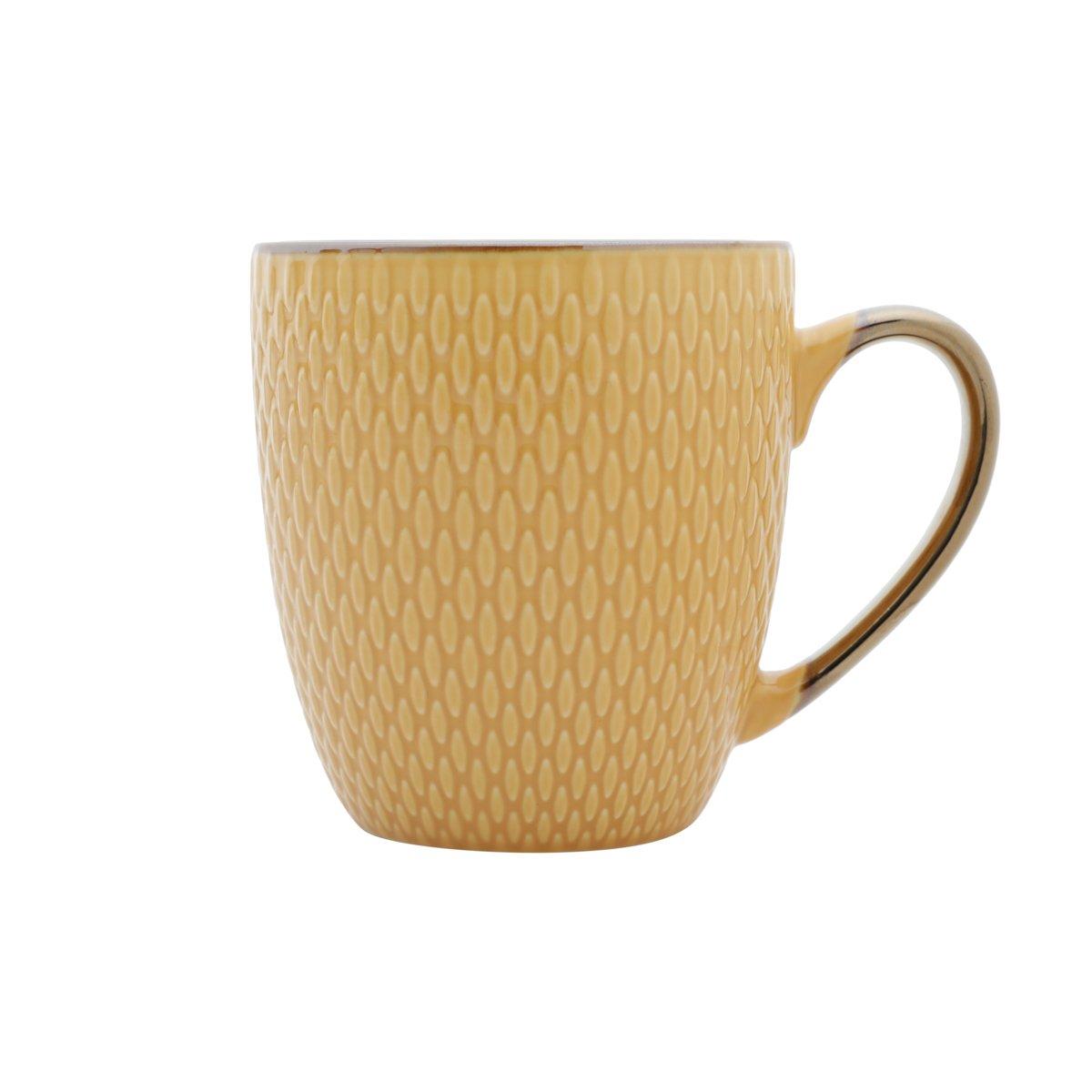 Wolff Tasse en porcelaine Jaune 400ml.  