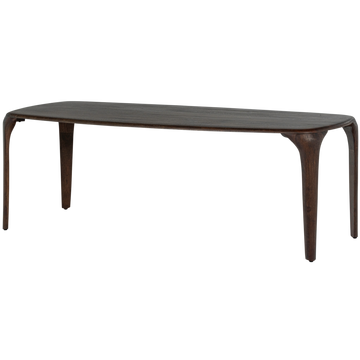 Massivholztisch Fiore Mango dunkelbraun 230x95