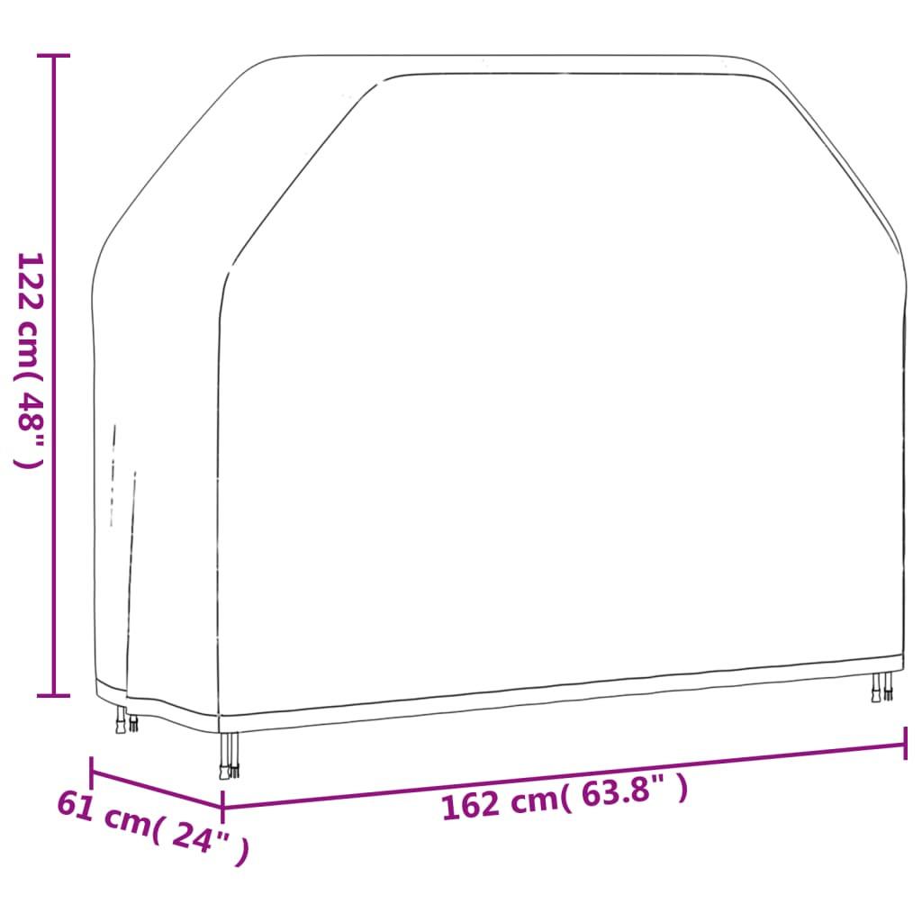 VidaXL Grillabdeckung polyester  