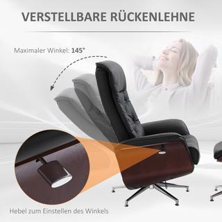 HOMCOM Fauteuil de relaxation  