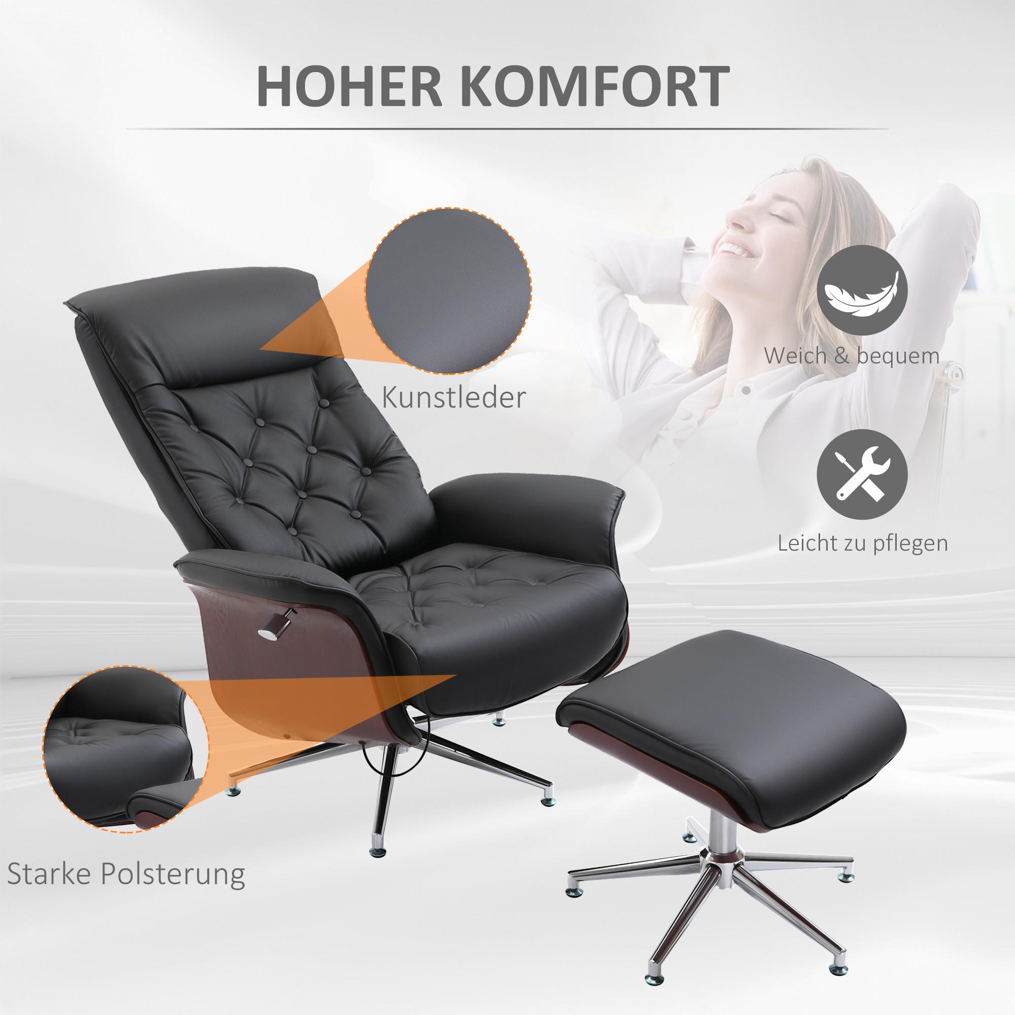 HOMCOM Fauteuil de relaxation  