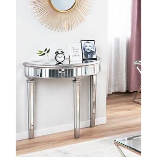 Beliani Console en Verre Glamour TOULOUSE  