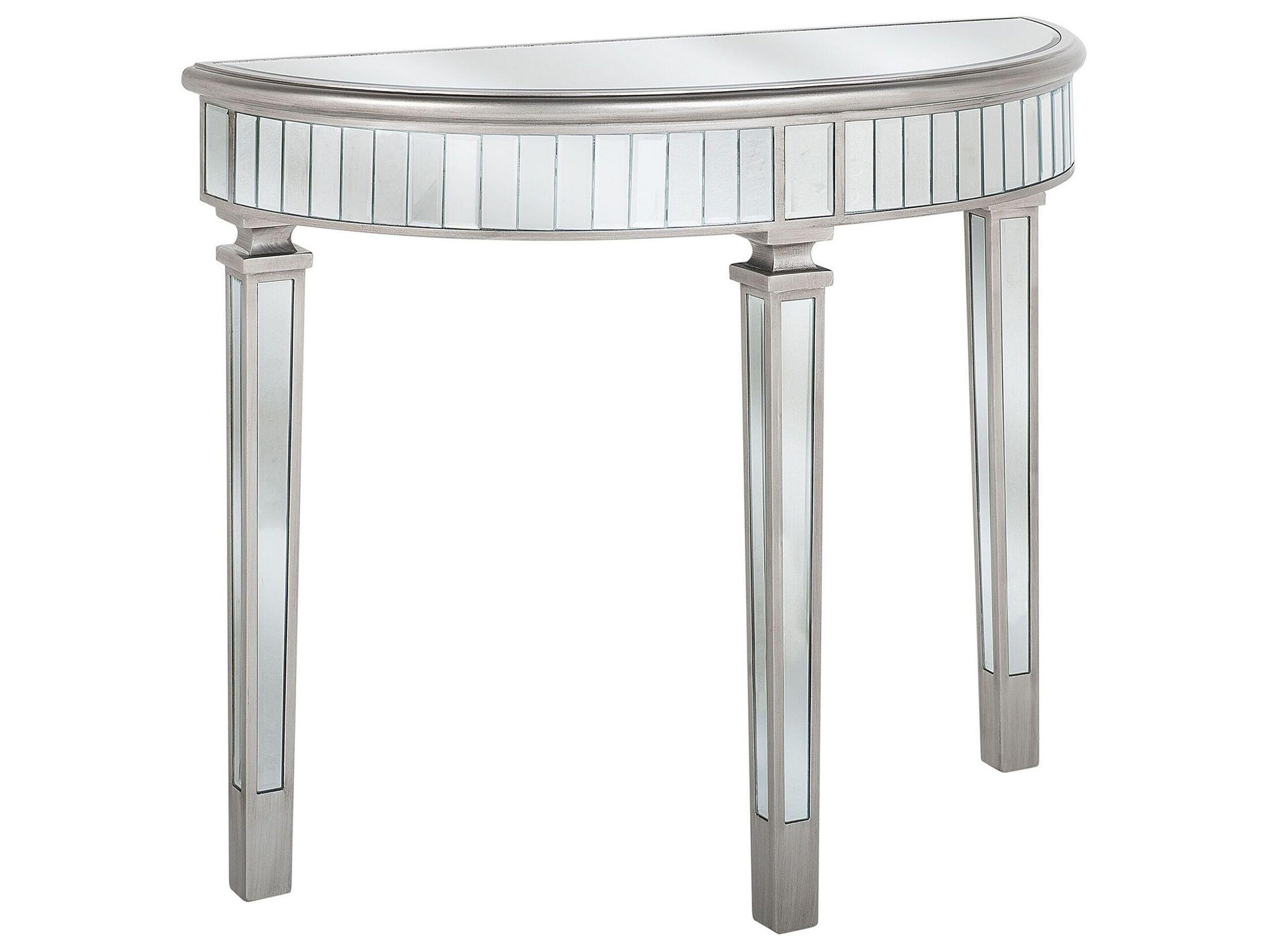 Beliani Console en Verre Glamour TOULOUSE  