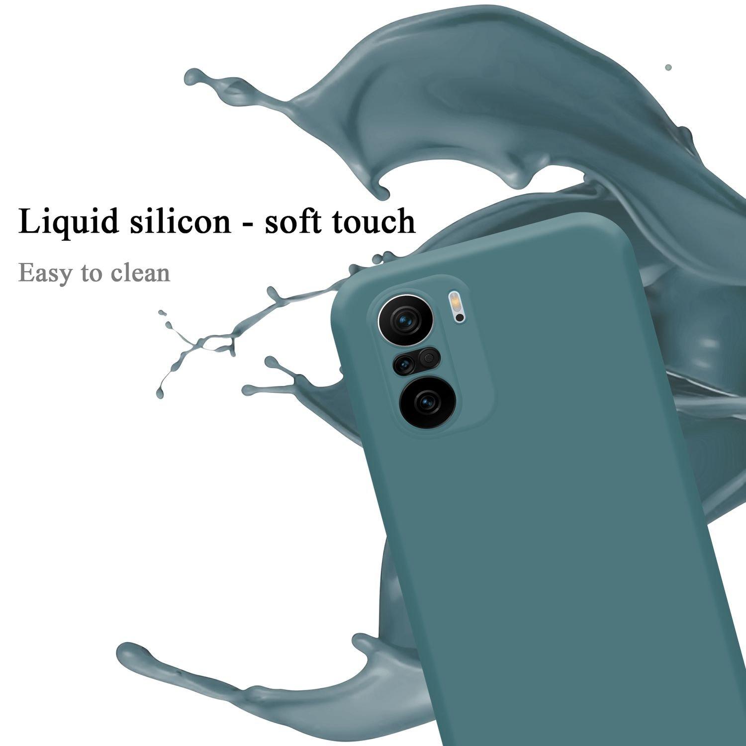 Cadorabo  Hülle für Xiaomi Mi 11i  POCO F3 in LIQUID GRÜN - Schutzhülle aus flexiblem TPU Silikon 