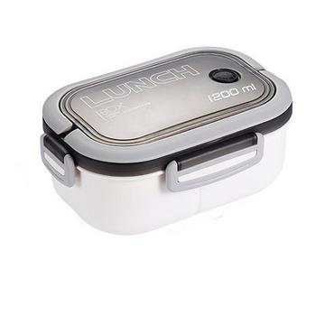 Boîte à lunch avec double couche et cuillère et fourchette