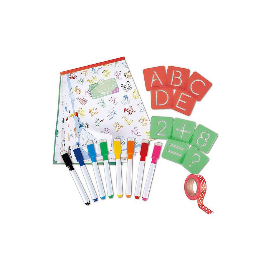 Hape  Kreativ ABC und Zahlen Schablonen 